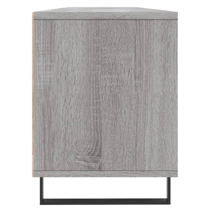 Tv-Meubel 50X30X44,5 Cm Bewerkt Hout Eikenkleurig Grijs sonoma