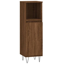 Badkamerkast 30X30X00 Cm Bewerkt Hout bruin eikenkleur