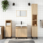 Bathroom cabinet 58x33x60 cm engineered wood Sonoma oak