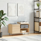 Record cabinet 85x38x48 cm engineered wood Sonoma oak-coloured