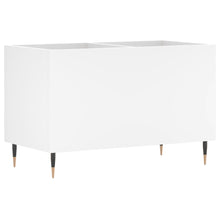 Platenkast 74,5X38X48 Cm Bewerkt Hout Wit