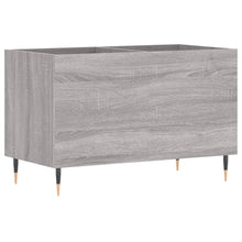 Platenkast 74,5X38X48 Cm Bewerkt Hout Grijs Sonoma Eikenkleurig