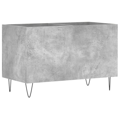 Platenkast 74,5X38X48 Cm Bewerkt Hout Betongrijs