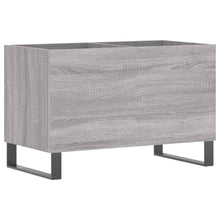 Platenkast 74,5X38X48 Cm Bewerkt Hout Grijs Sonoma Eikenkleurig