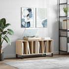 Record cabinet 100x38x48 cm engineered wood Sonoma oak-coloured