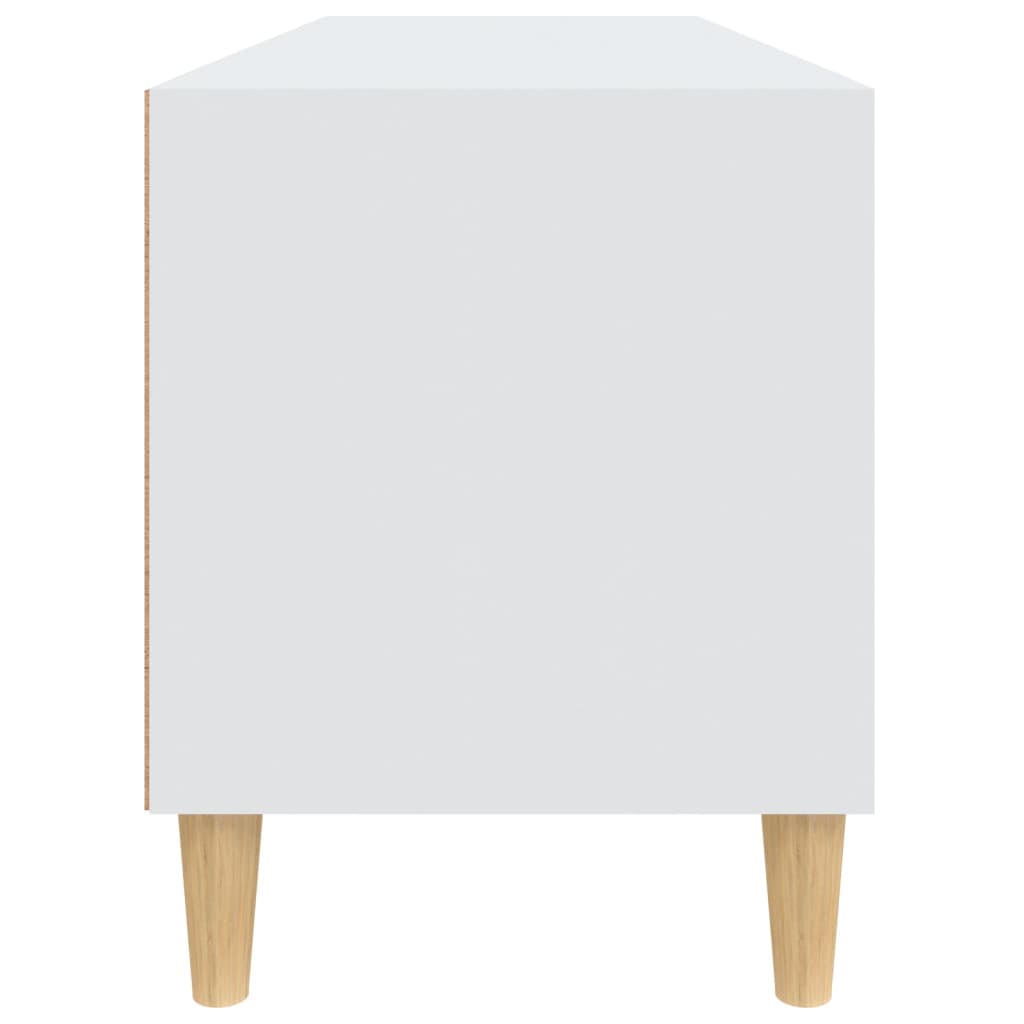 Tv-Meubel 100X34,5X44,5 Cm Bewerkt Hout Wit 100 cm 34.5 cm