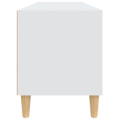 Tv-Meubel 100X34,5X44,5 Cm Bewerkt Hout Wit 100 cm 34.5 cm