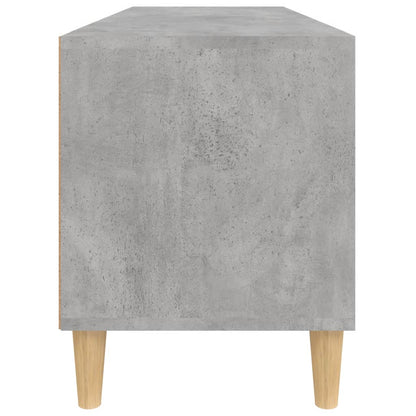 Tv-Meubel 100X34,5X44,5 Cm Bewerkt Hout Betongrijs 100 cm 34.5 cm