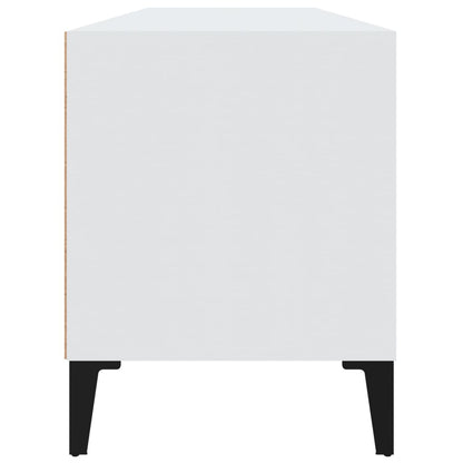 Tv-Meubel 00X34,5X44,5 Cm Bewerkt Hout 100 x 34.5 x 44.5 cm Wit