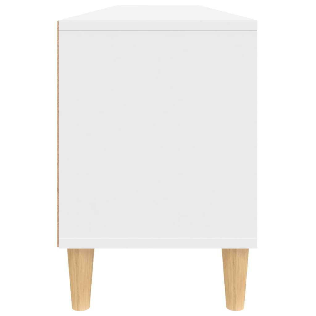 Tv-Meubel 50X30X44,5 Cm Bewerkt Hout 150 x 30 x 44.5 cm Wit
