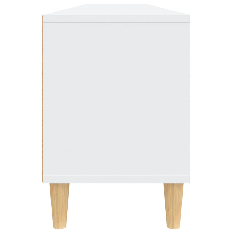 Tv-Meubel 50X30X44,5 Cm Bewerkt Hout 150 x 30 x 44.5 cm Wit