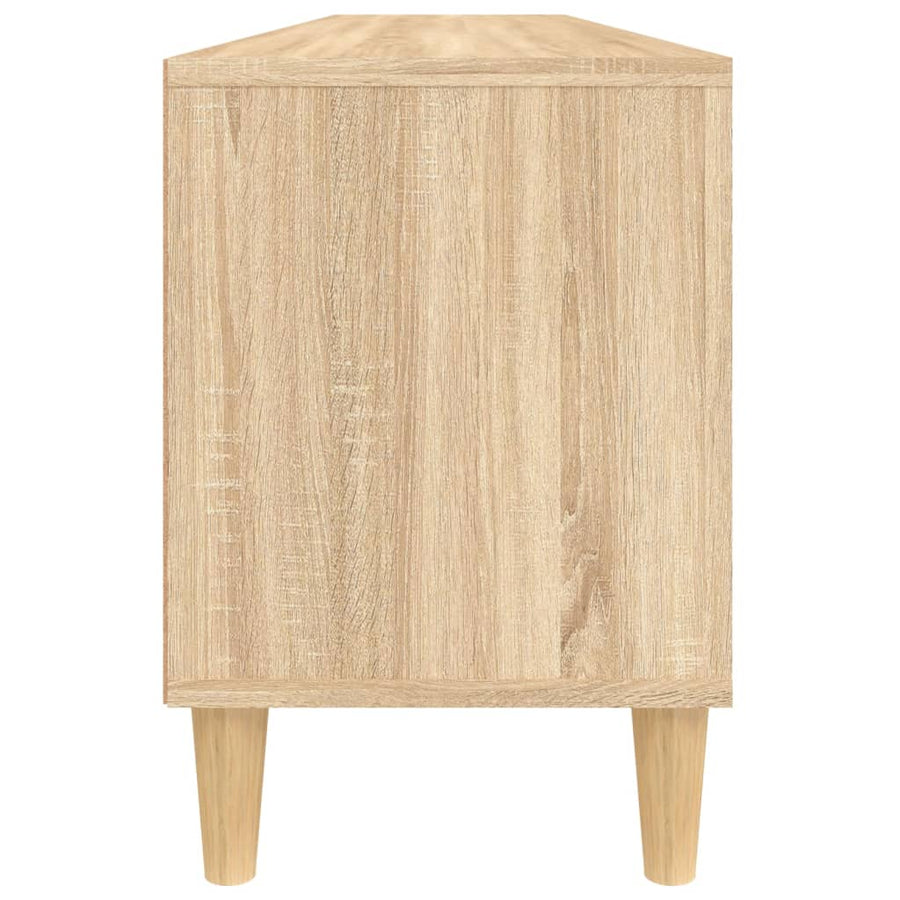 Tv-Meubel 150X30X44,5 Cm Bewerkt Hout Kleurig 150 x 30 x 44.5 cm Sonoma eiken