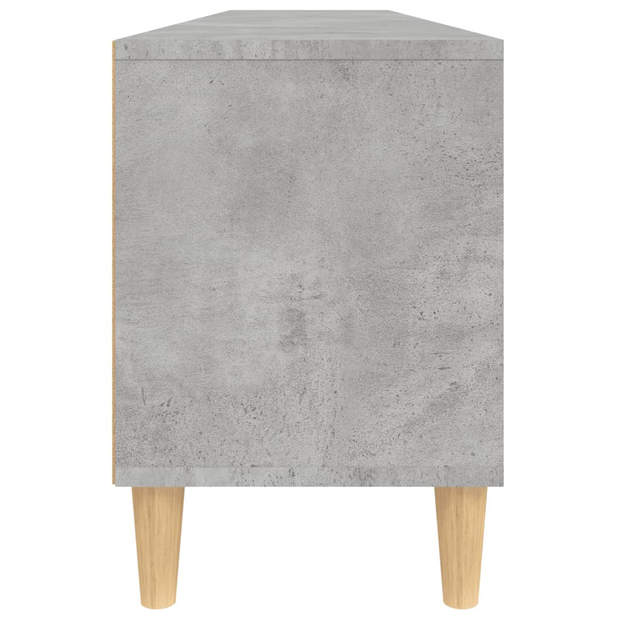 Tv-Meubel 50X30X44,5 Cm Bewerkt Hout 150 x 30 x 44.5 cm Betongrijs