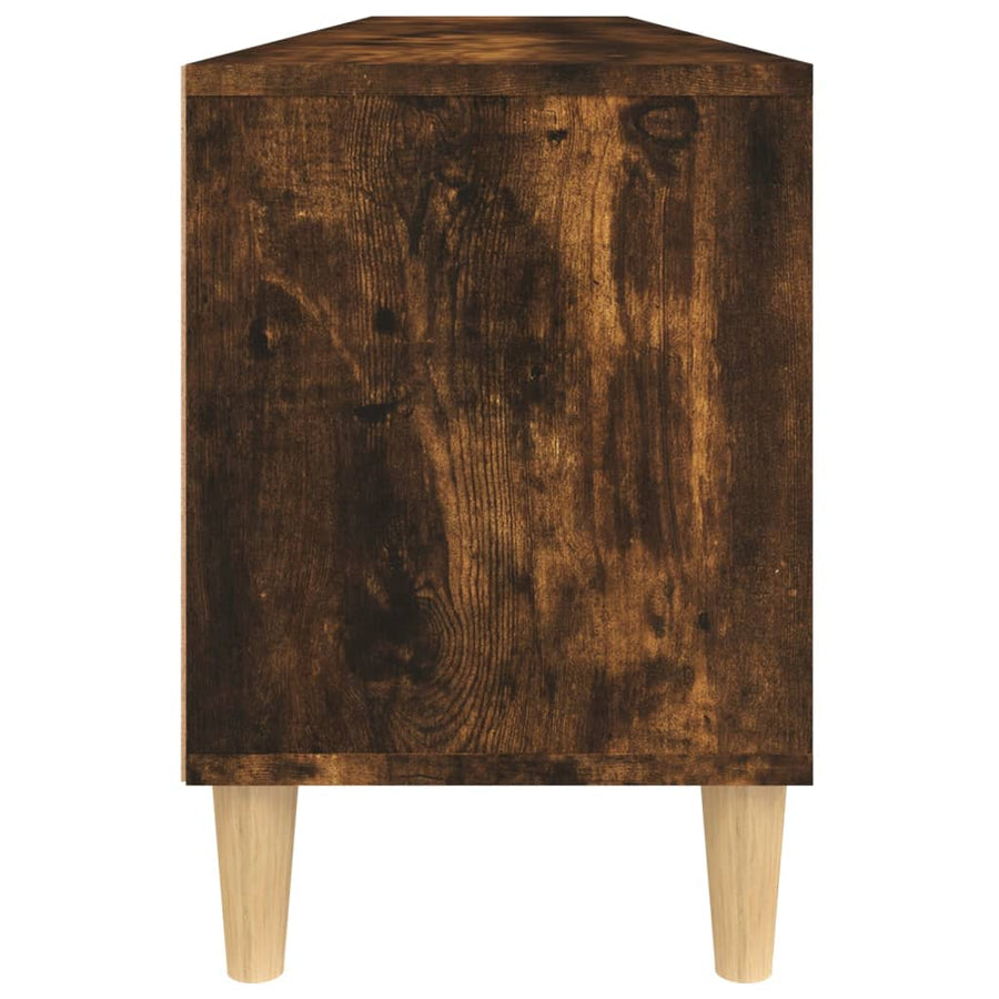 Tv-Meubel 50X30X44,5 Cm Bewerkt Hout Kleurig 150 x 30 x 44.5 cm Gerookt eiken