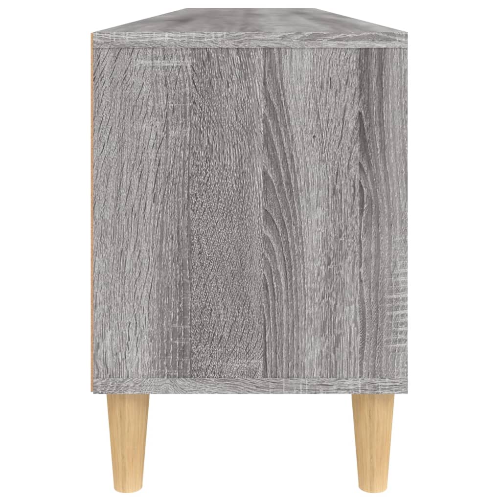 Tv-Meubel 50X30X44,5 Cm Bewerkt Hout Eikenkleurig 150 x 30 x 44.5 cm Grijs sonoma