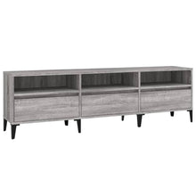 Tv-Meubel 50X30X44,5 Cm Bewerkt Hout Eikenkleurig 150 x 30 x 44.5 cm Grijs sonoma