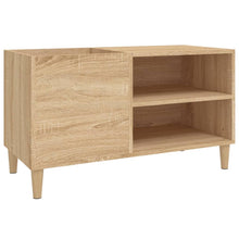 Platenkast 84,5X38X48 Cm Bewerkt Hout Sonoma Eikenkleurig 1 84.5 x 38 x 48 cm