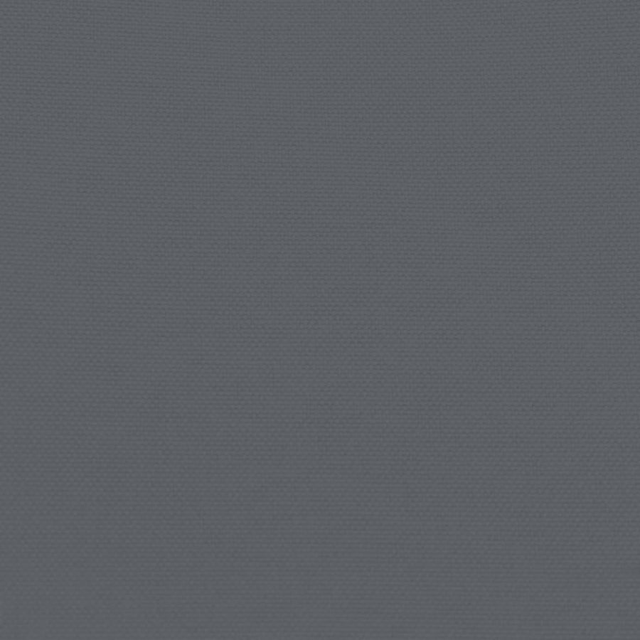5-Delige Loungeset Poly Rattan Zwart En Grijs hoek + midden + 2x voetensteun + Tafel