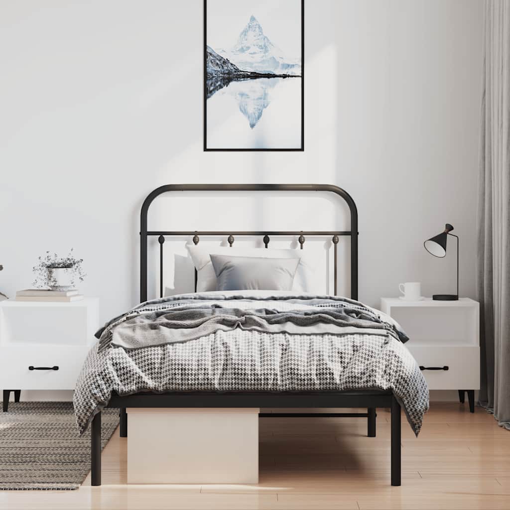 Bedframe Metaal 100 x 200 cm