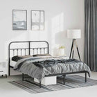 Metal Bed Frame 150 x 200 cm
