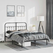 Metal Bed Frame 150 x 200 cm