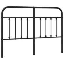 Hoofdbord Metaal Zwart 150 Cm