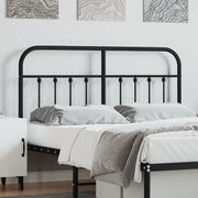 Replacement headboard metal black 150 cm