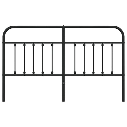 Hoofdbord Metaal Zwart 160 Cm