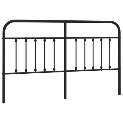 Hoofdbord Metaal Zwart 180 Cm