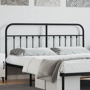 Replacement headboard metal black 180 cm