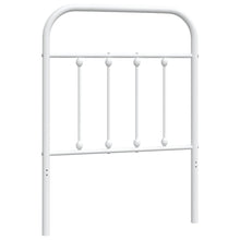 Hoofdbord Metaal Wit 75 Cm