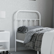 Replacement headboard metal white 75 cm