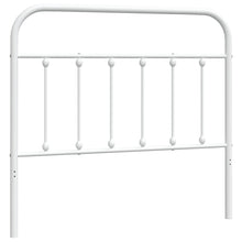 Hoofdbord Metaal 107 cm Wit