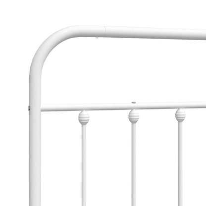 Hoofdbord Metaal 107 cm Wit