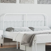 Replacement headboard metal white 180 cm