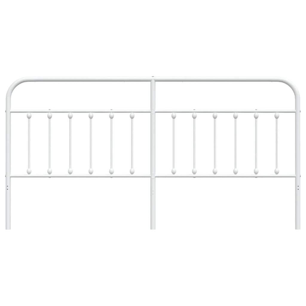 Hoofdbord Metaal Wit 193 Cm