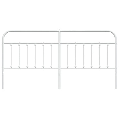 Hoofdbord Metaal Wit 193 Cm