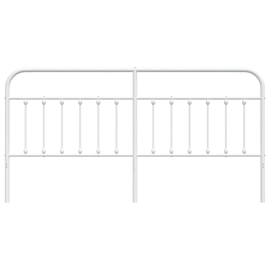 Hoofdbord Metaal Wit 193 Cm