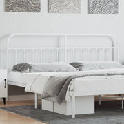 Replacement headboard metal white 193 cm