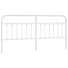 Hoofdbord Metaal Wit 200 Cm