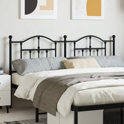 Replacement Headboard 180 cm Metal Black
