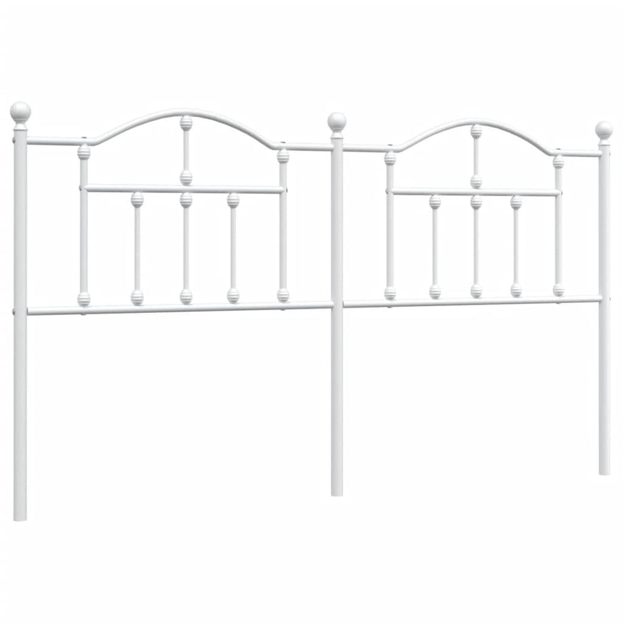 Hoofdbord 180 Cm Metaal Wit
