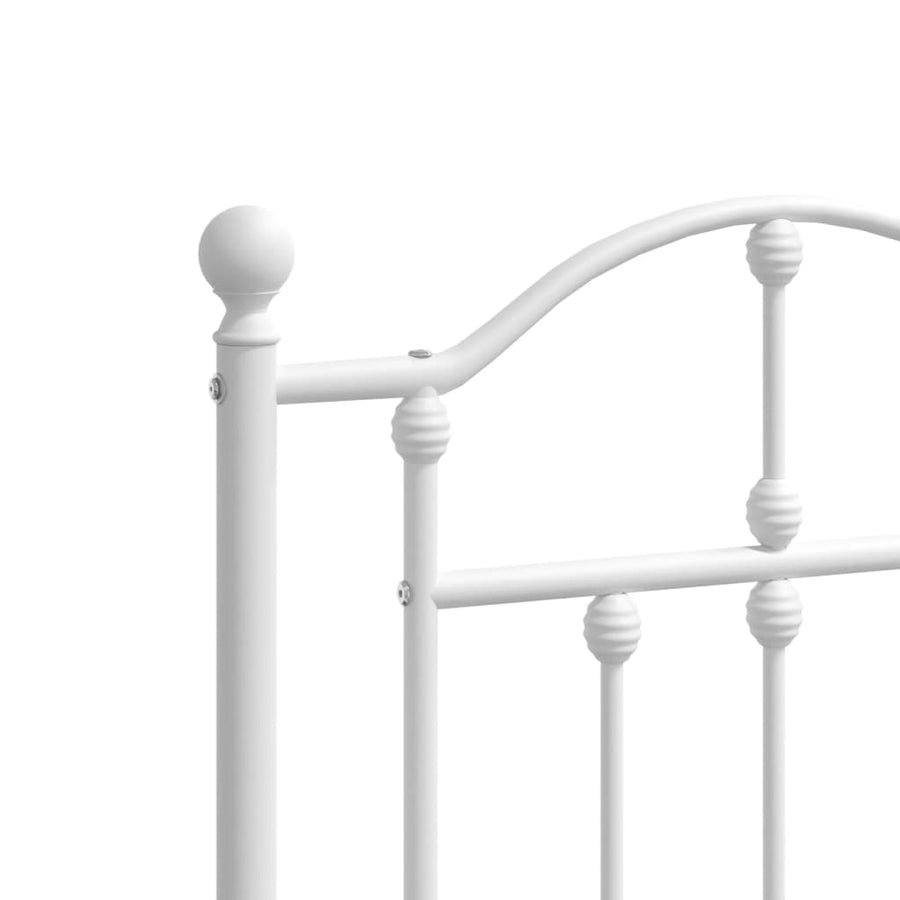 Hoofdbord 180 Cm Metaal Wit