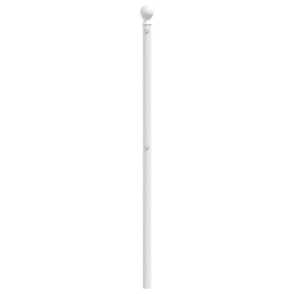Hoofdbord 193 Cm Metaal Wit