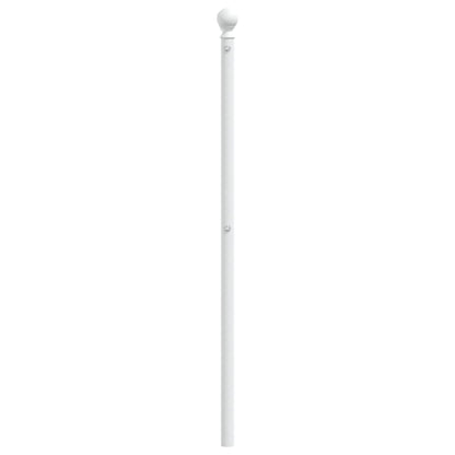 Hoofdbord 200 Cm Metaal Wit