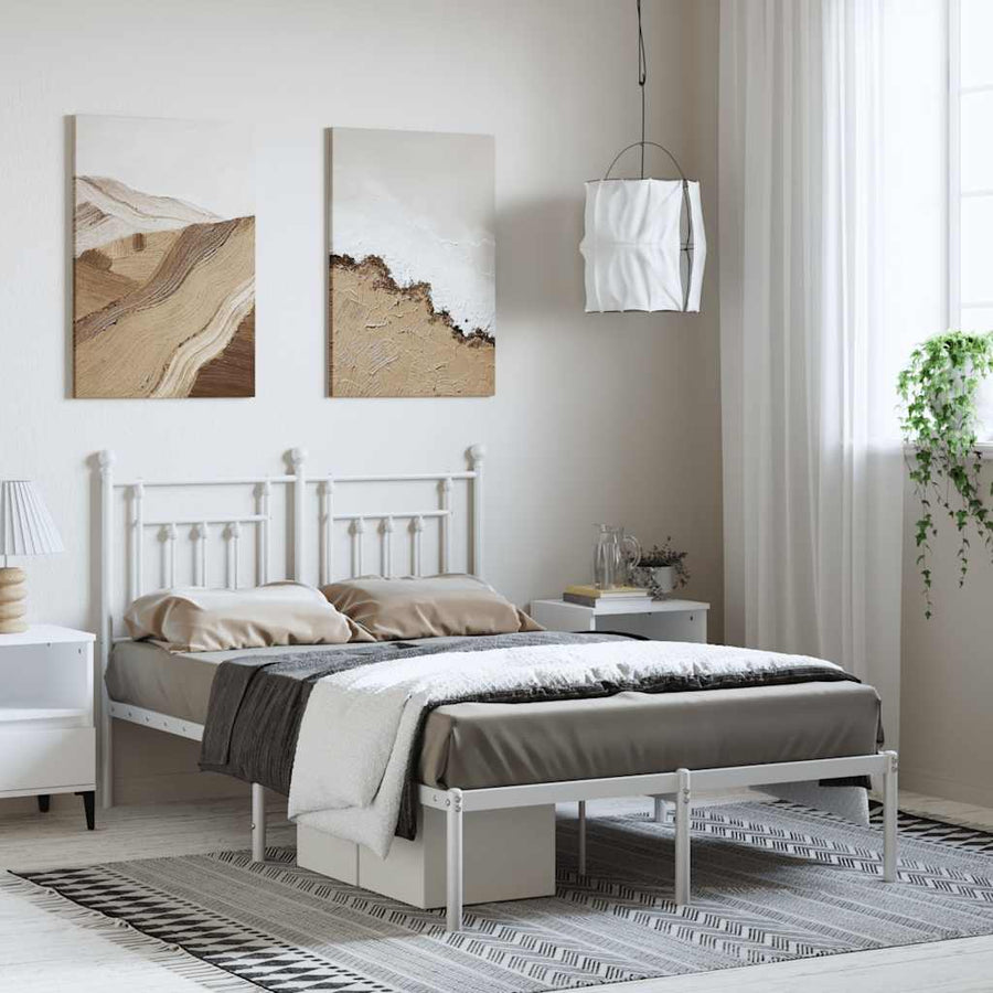 Bedframe Metaal 135 x 190 cm
