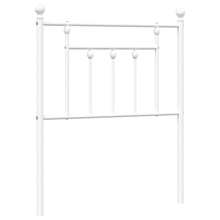 Hoofdbord 75 Cm Metaal Wit