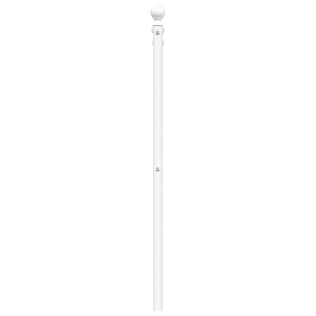 Hoofdbord Metaal 107 cm Wit