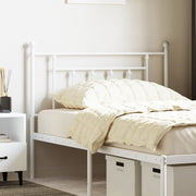 Replacement Headboard 107 cm Metal White