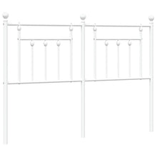 Hoofdbord Metaal 1 140 cm Wit